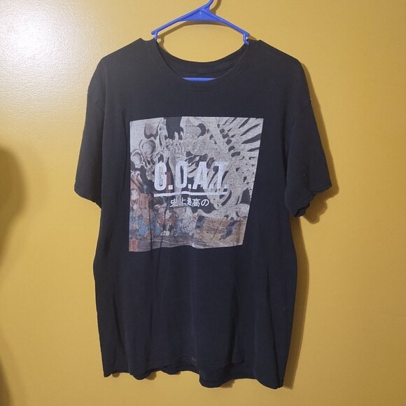 SLC Los Angeles Anime G.O.A.T Cotton T Shirt L - Picture 1 of 3